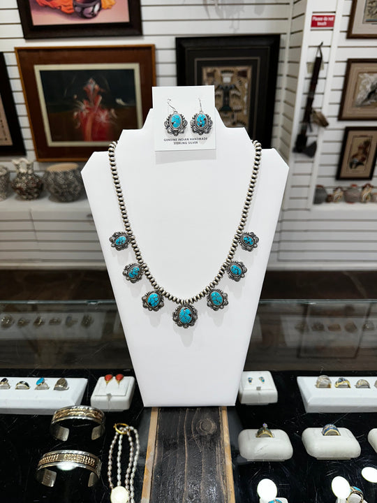 Handcrafted Necklace Set by Robert Begay