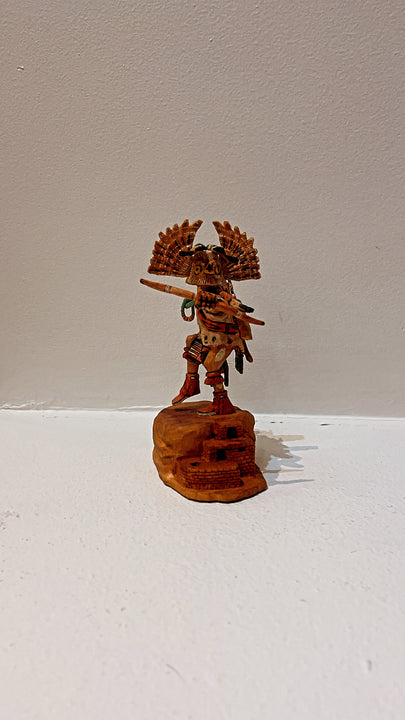 "Mini Owl" Hand-carved Kachina Doll by Milton Howard